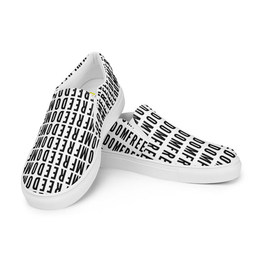 FREEDOM Men’s slip-on canvas shoes