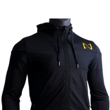 Night Prowler Apparel Black performance jacket with yellow N logo