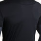 Black compression shirt Back view