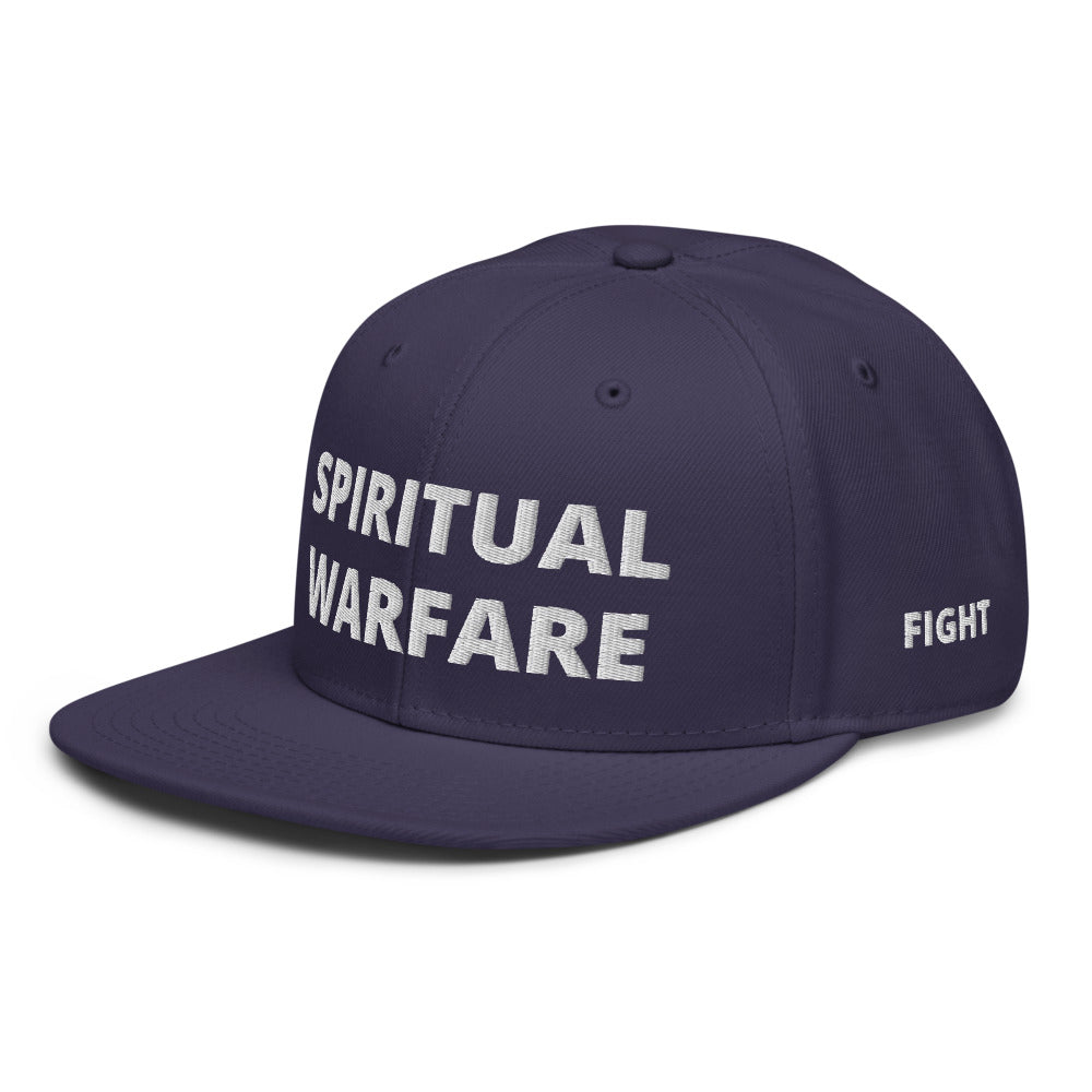 Night Prowler Apparel Spiritual Warfare Snapback Hat