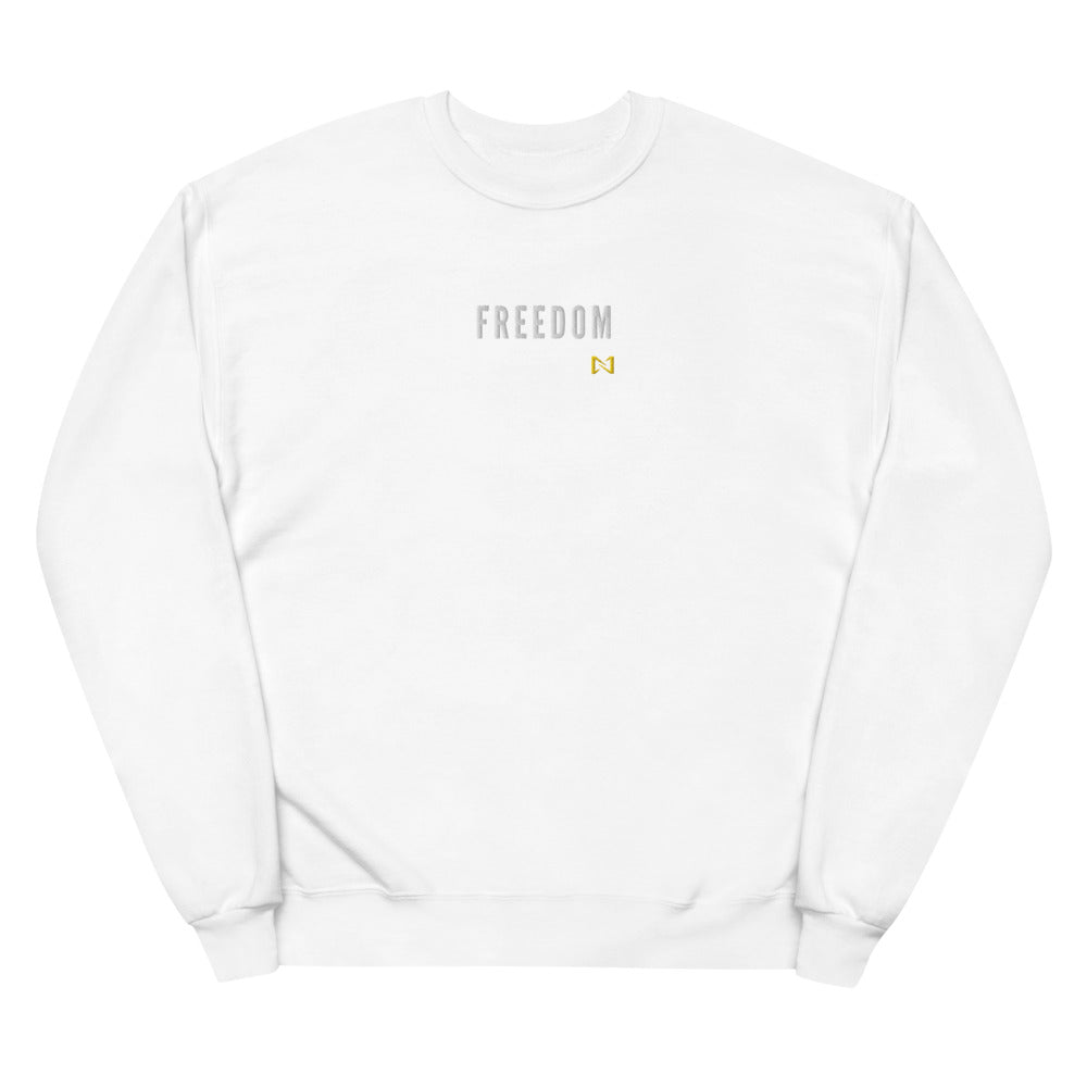 Freedom Unisex fleece sweatshirt
