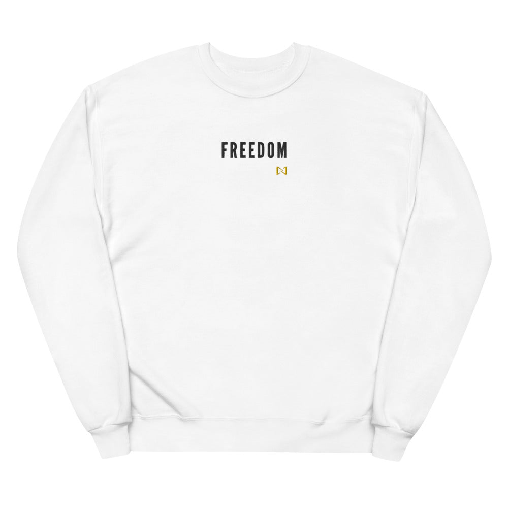 Freedom Unisex Fleece Sweatshirt